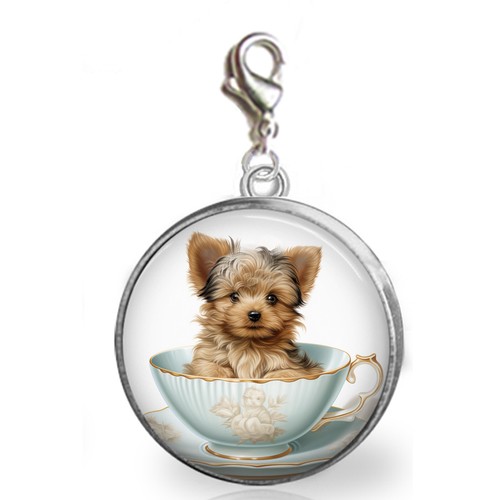 Teacup yorkie puppy - teacup, mom